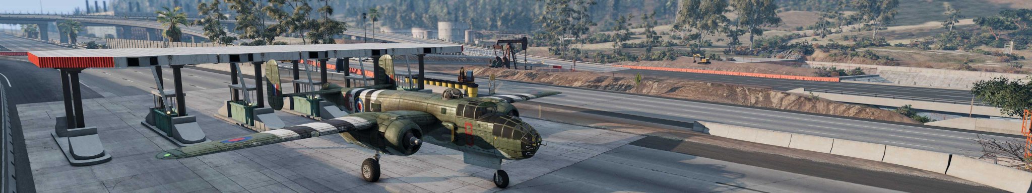 0 BeamNG B25 Mitchell BOMBER at WEST COAST Bridge copy.jpg