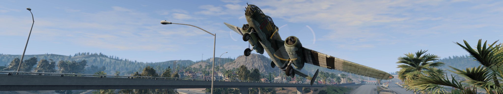 1 BeamNG B25 Mitchell BOMBER at WEST COAST Bridge copy.jpg