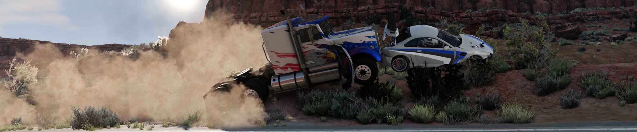 1b BeamNG TRUCK vs Small CAR WRECK at UTAH 1 Spotlight copy.jpg