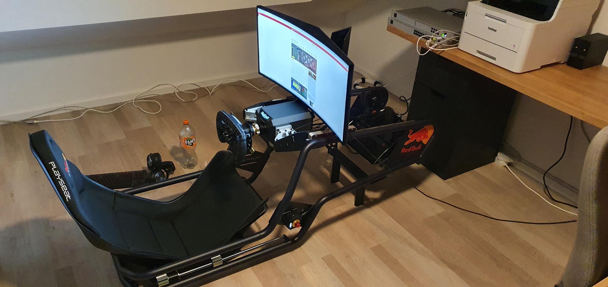 Just made the switch from VR to triple 32 monitors. I'm very happy with it  :D : r/simracing