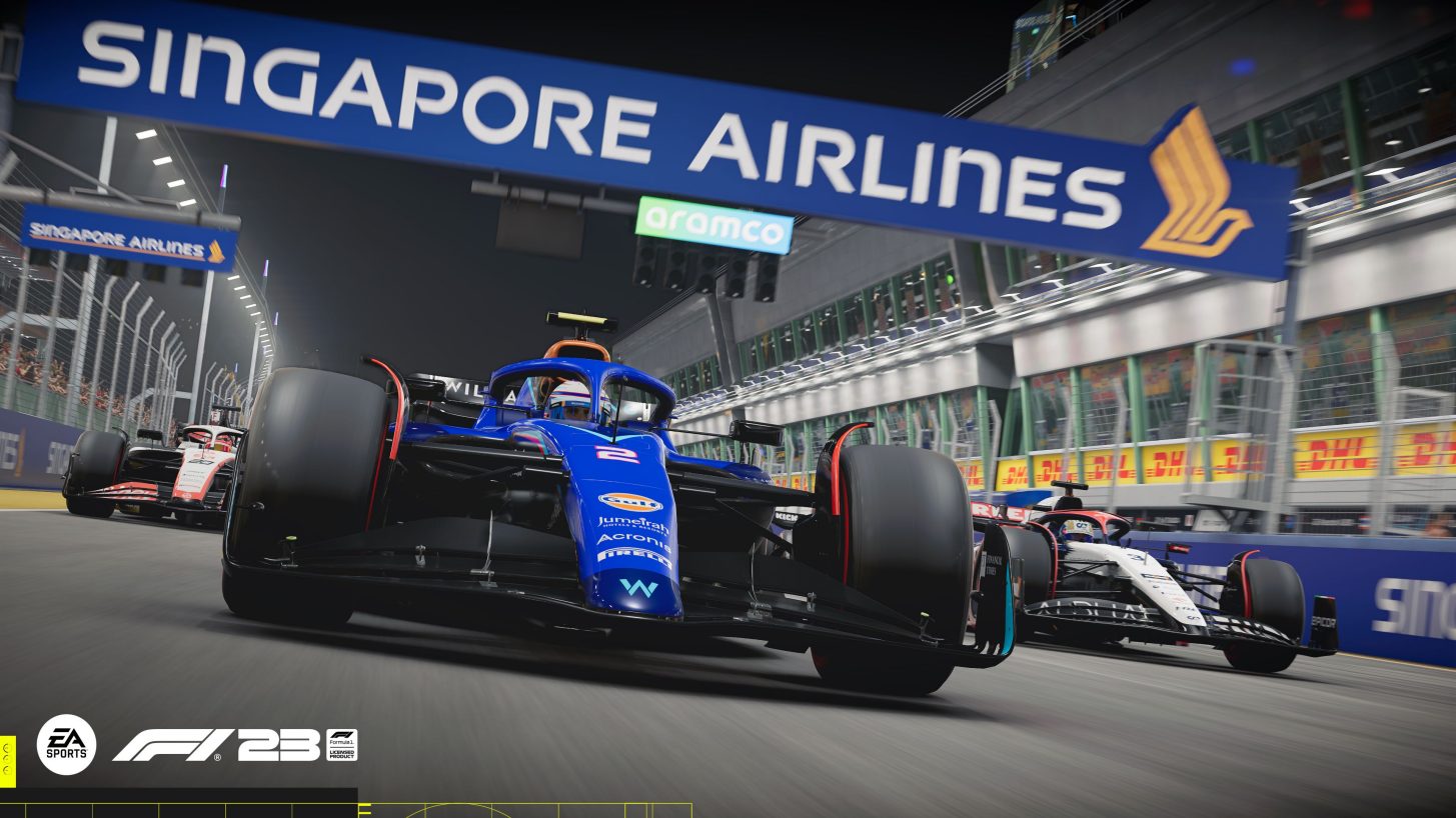 2023 Formula 1 in sim racing.