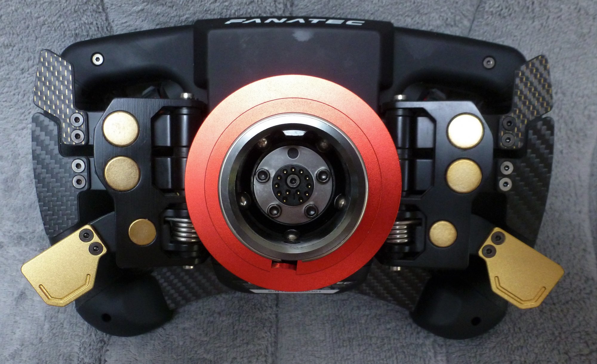 Sell Fanatec V2 Formula Wheel With Podium APM Shifters UK only