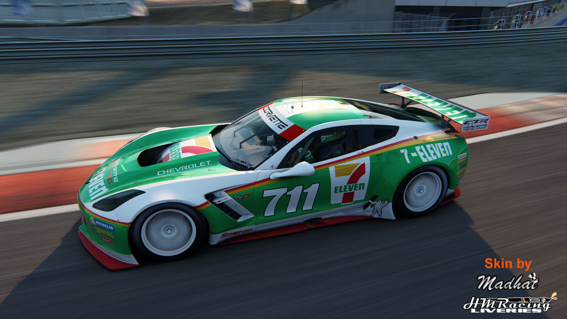 7-11 Corvette C7R Madhat HMRacing Liveries 07.jpg