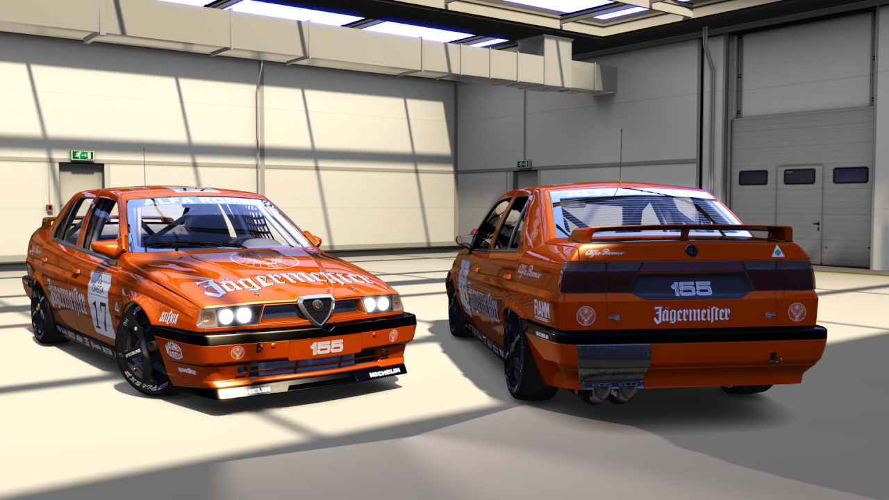 Alfa Romeo 155 TS - Jägermeister Racing