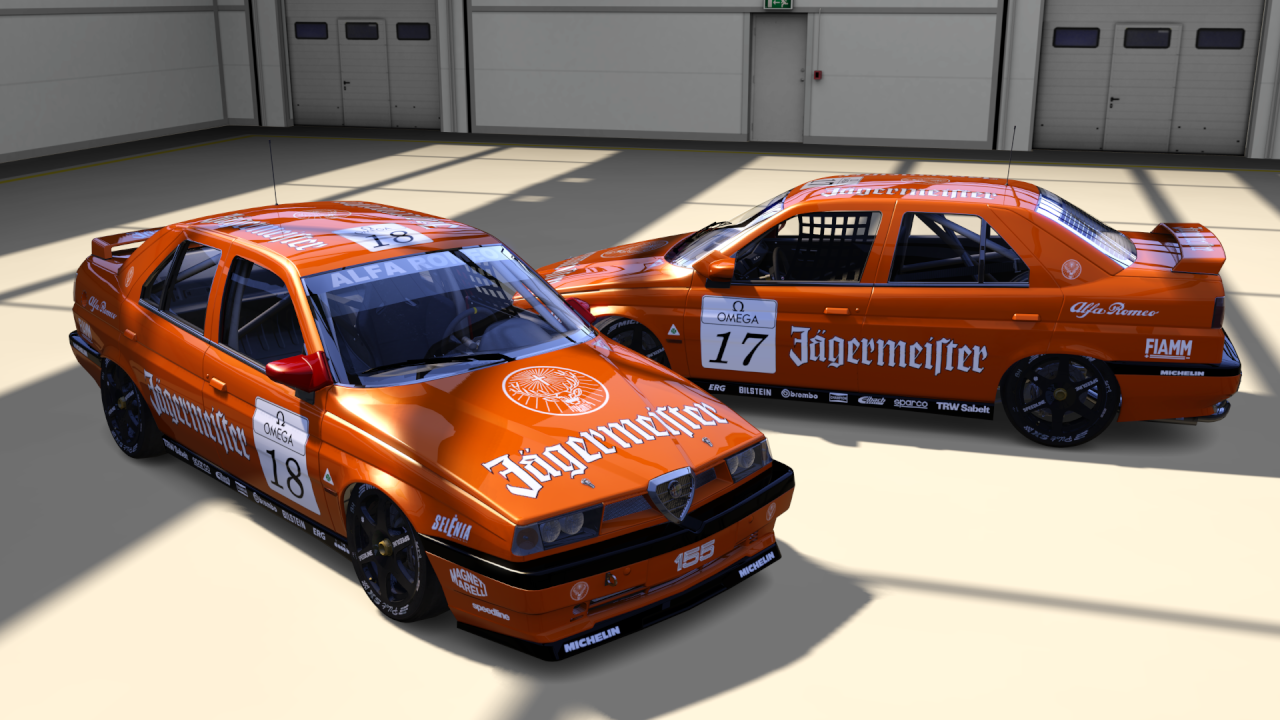 Alfa Romeo 155 TS - Jägermeister Racing