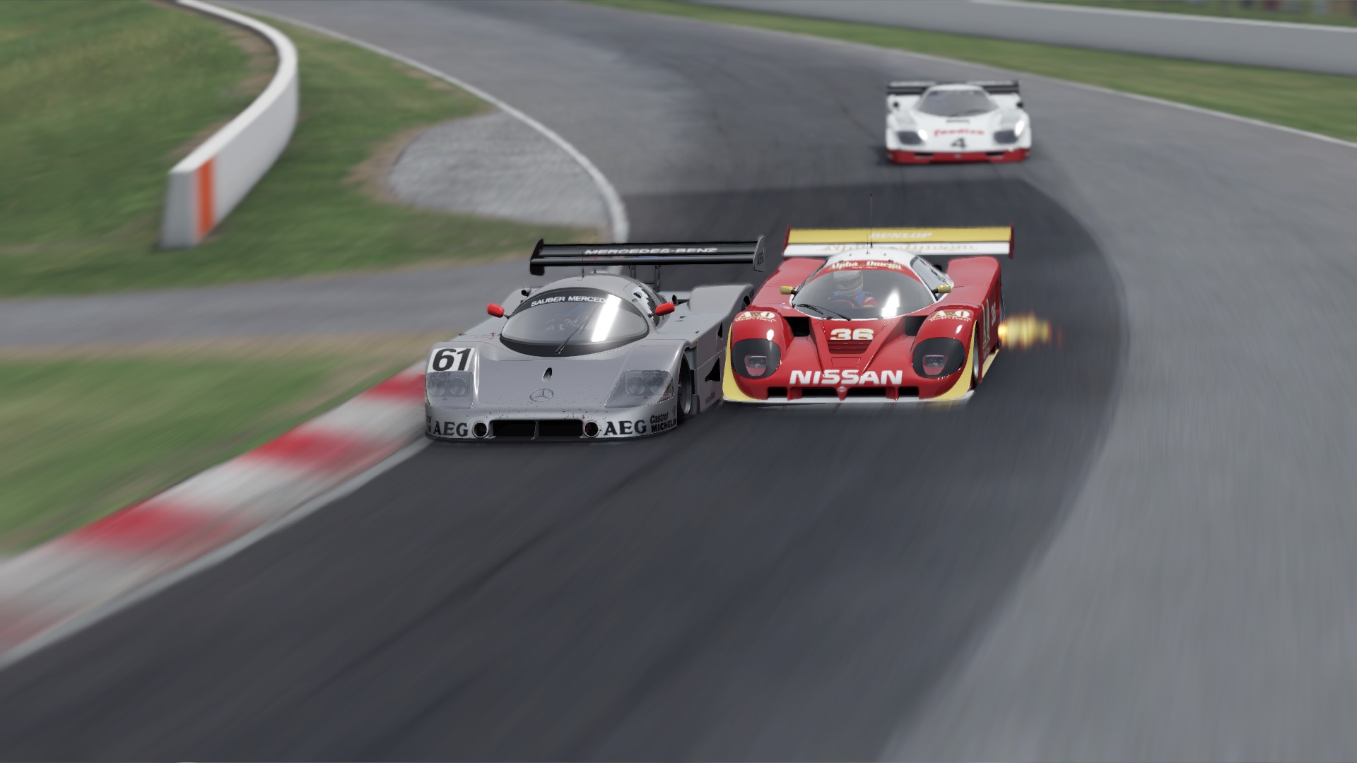 The AI does tend to squeeze you on the apex in AMS2.