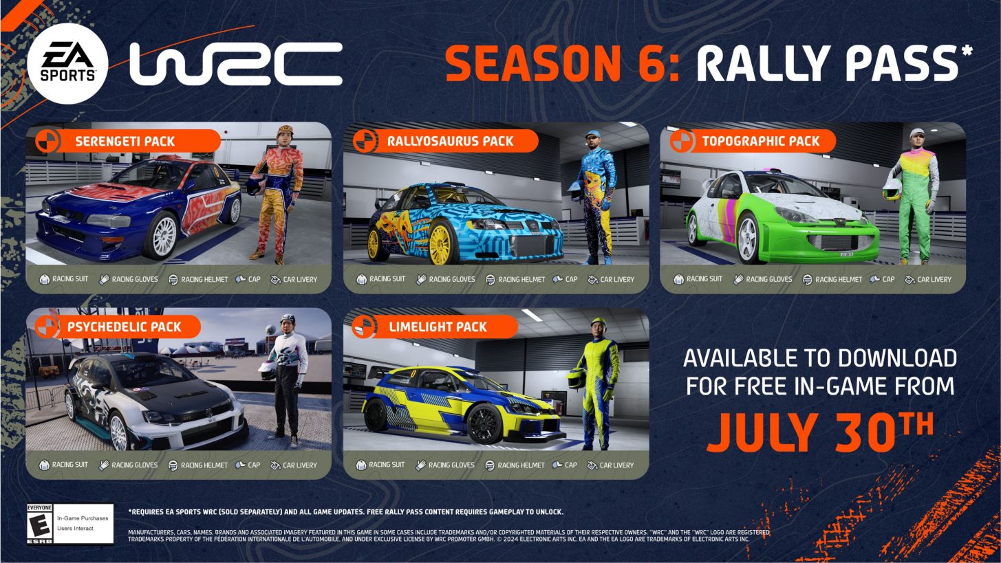 Pase de rally de la temporada 6 de EA Sports WRC