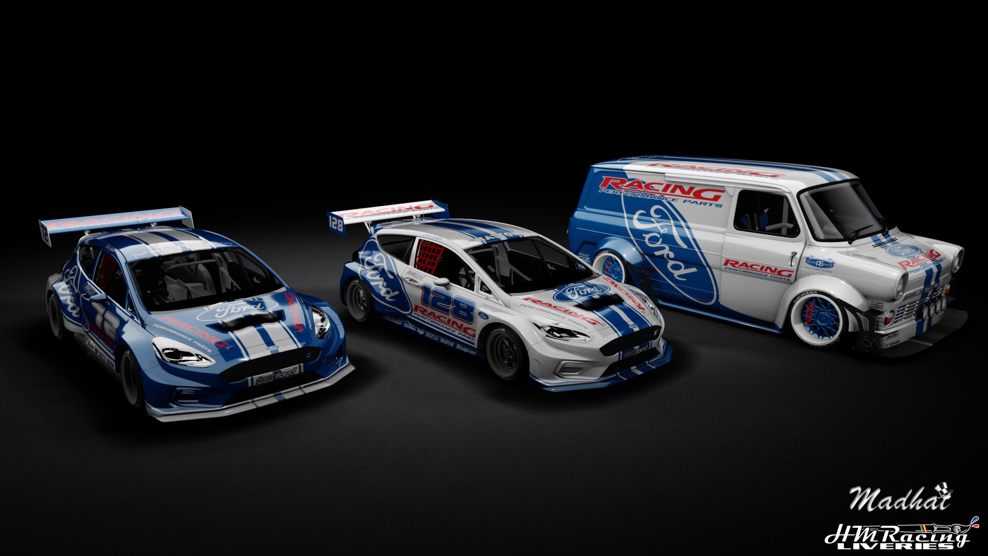 FORD Racing Performance Parts by Madhat HMRacing Liveries 01.jpg