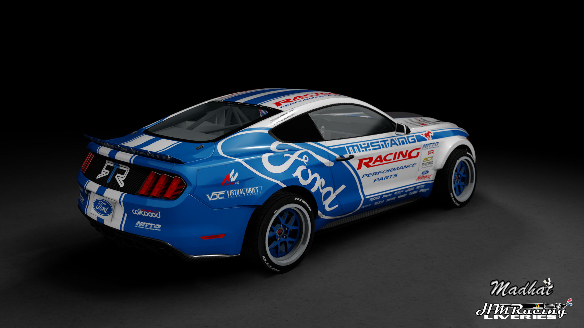Ford Racing Performance Parts VDC RTR Mustang Madhat HMRacing Liveries 04.jpg