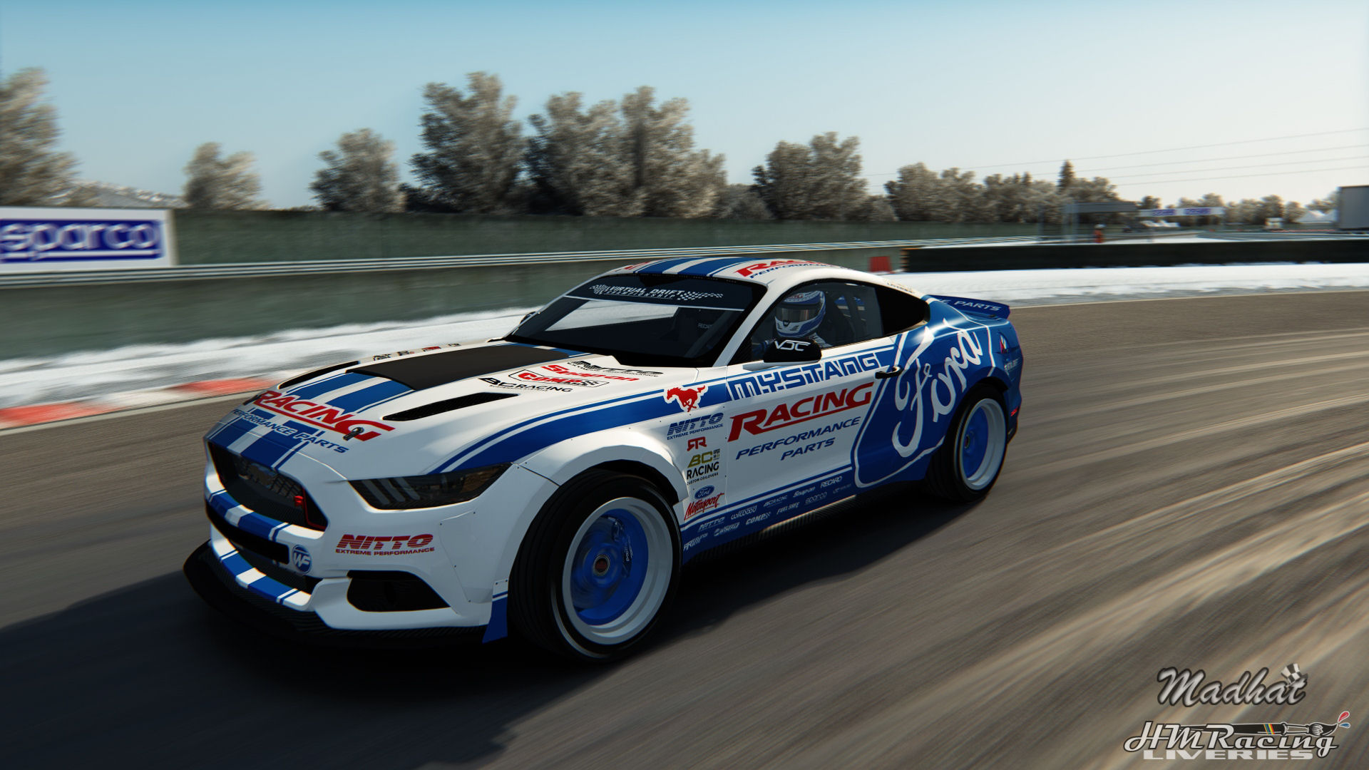 Ford Racing Performance Parts VDC RTR Mustang Madhat HMRacing Liveries 06.jpg