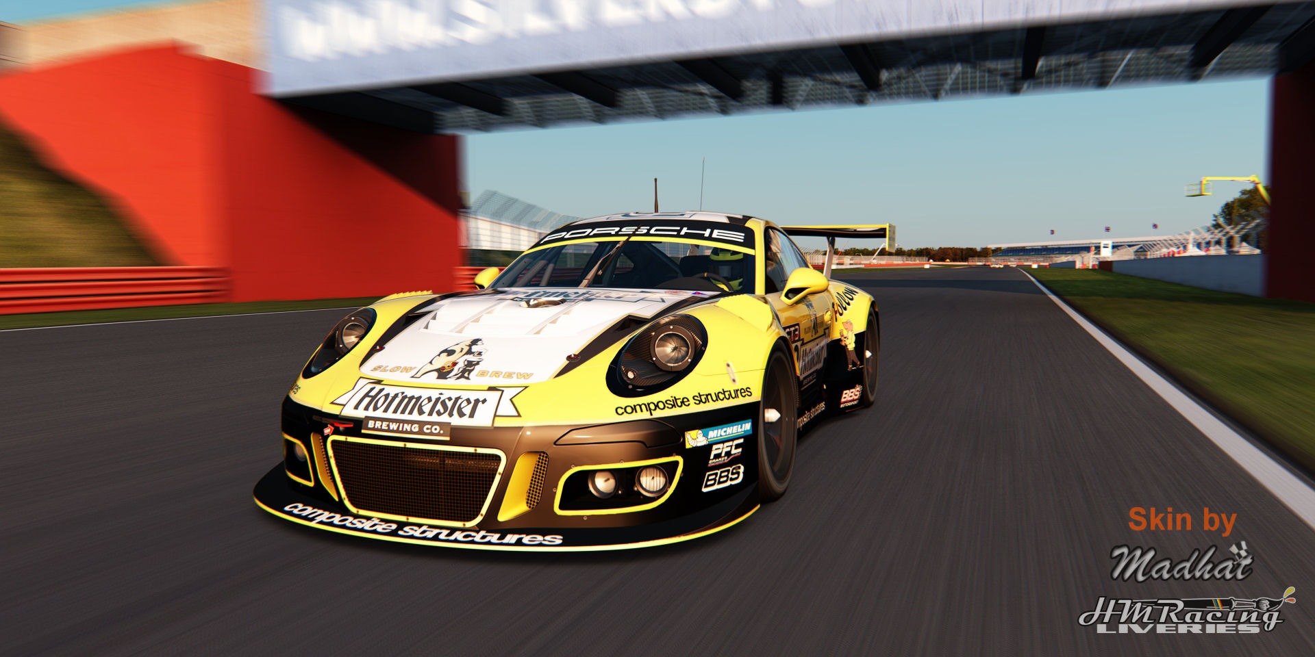 Hofmeister Porsche 911 GT3 R 2016 Madhat HMRacing Liveries 07.jpg