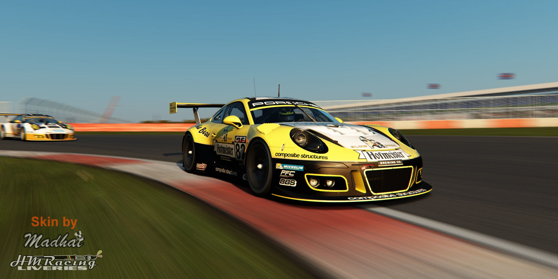 Hofmeister Porsche 911 GT3 R 2016 Madhat HMRacing Liveries 08.jpg