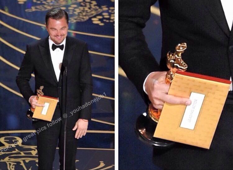 Leo sticking it to everyone.jpg
