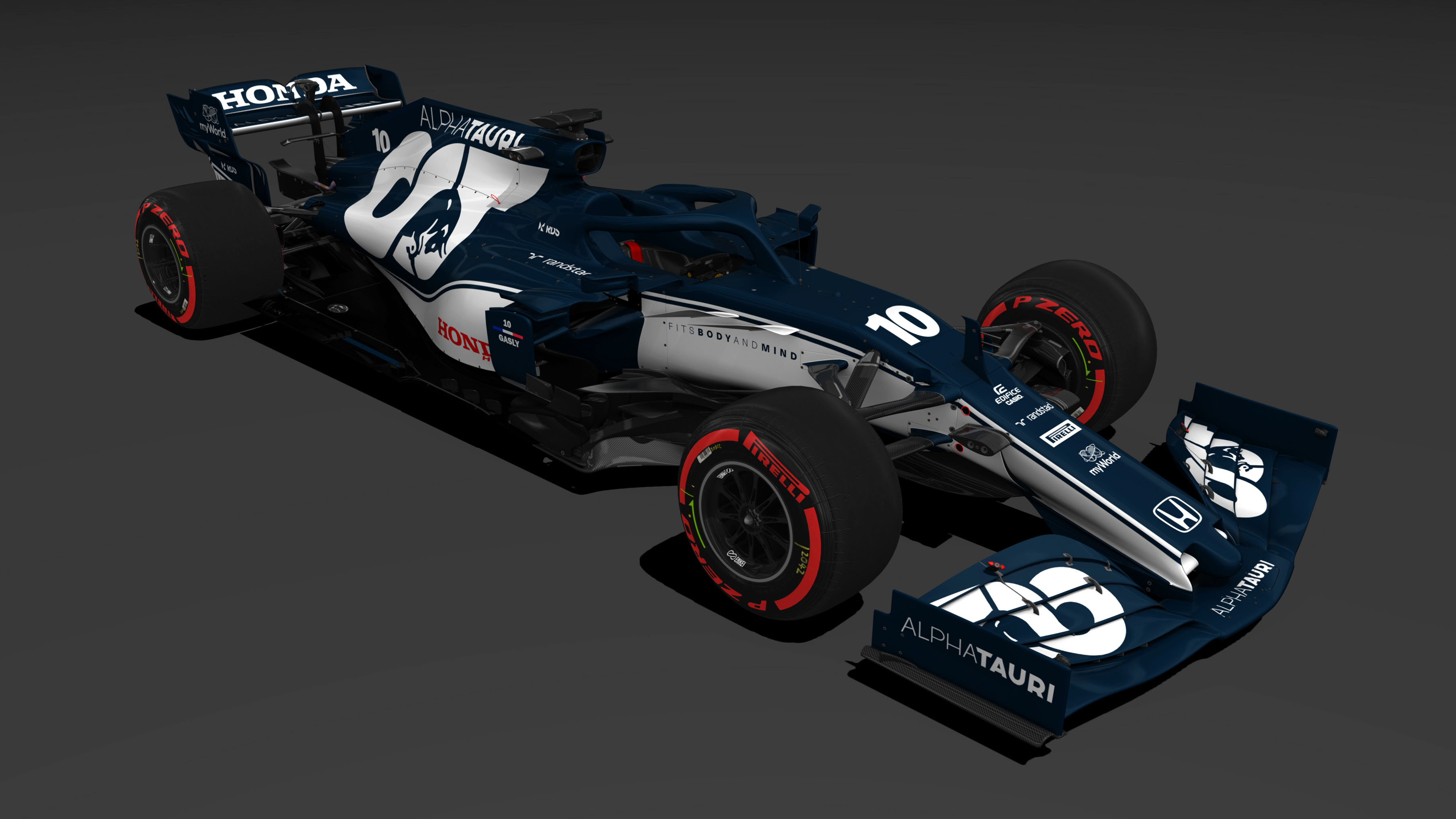 Alpha Tauri Formula Livery Tommo Redesign Overtake Formerly