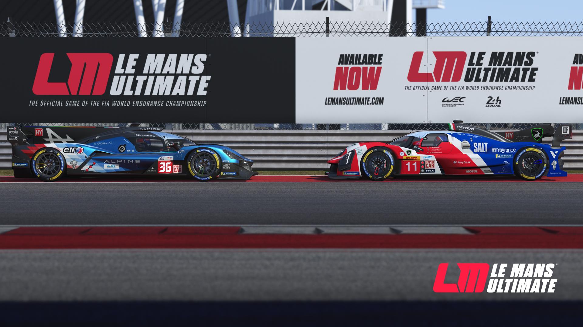 Alpine A424 and Isotta Fraschini Tipo 6 in Le Mans Ultimate.