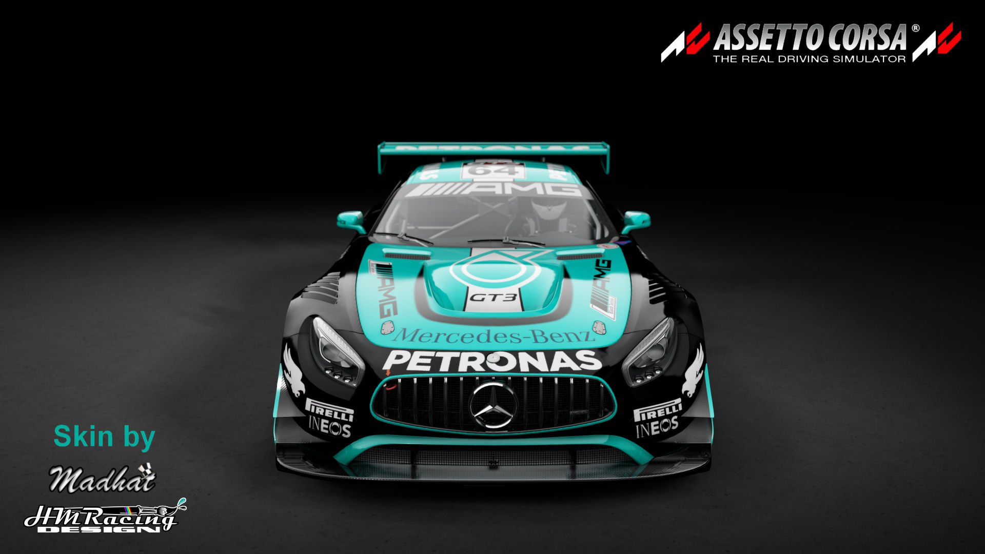 Mercedes AMG GT3 Petronas black 01.jpg