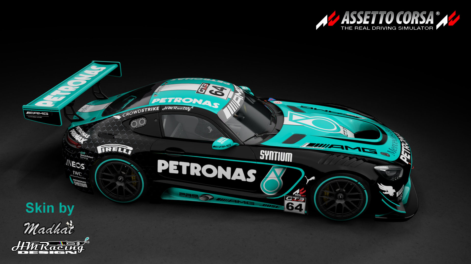 Mercedes AMG GT3 Petronas black 03.jpg