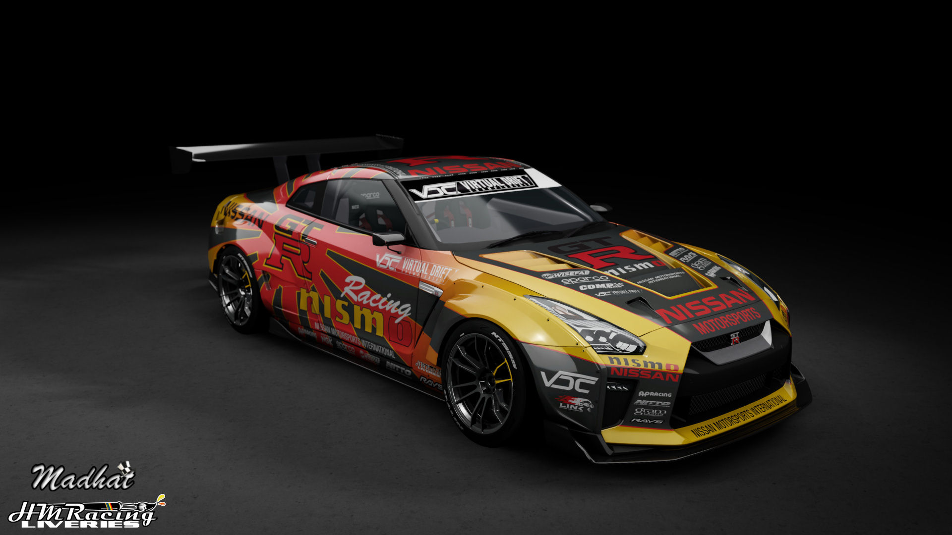 Nismo GTR VDC Nissan GTR Madhat HMRacing Liveries 01.jpg