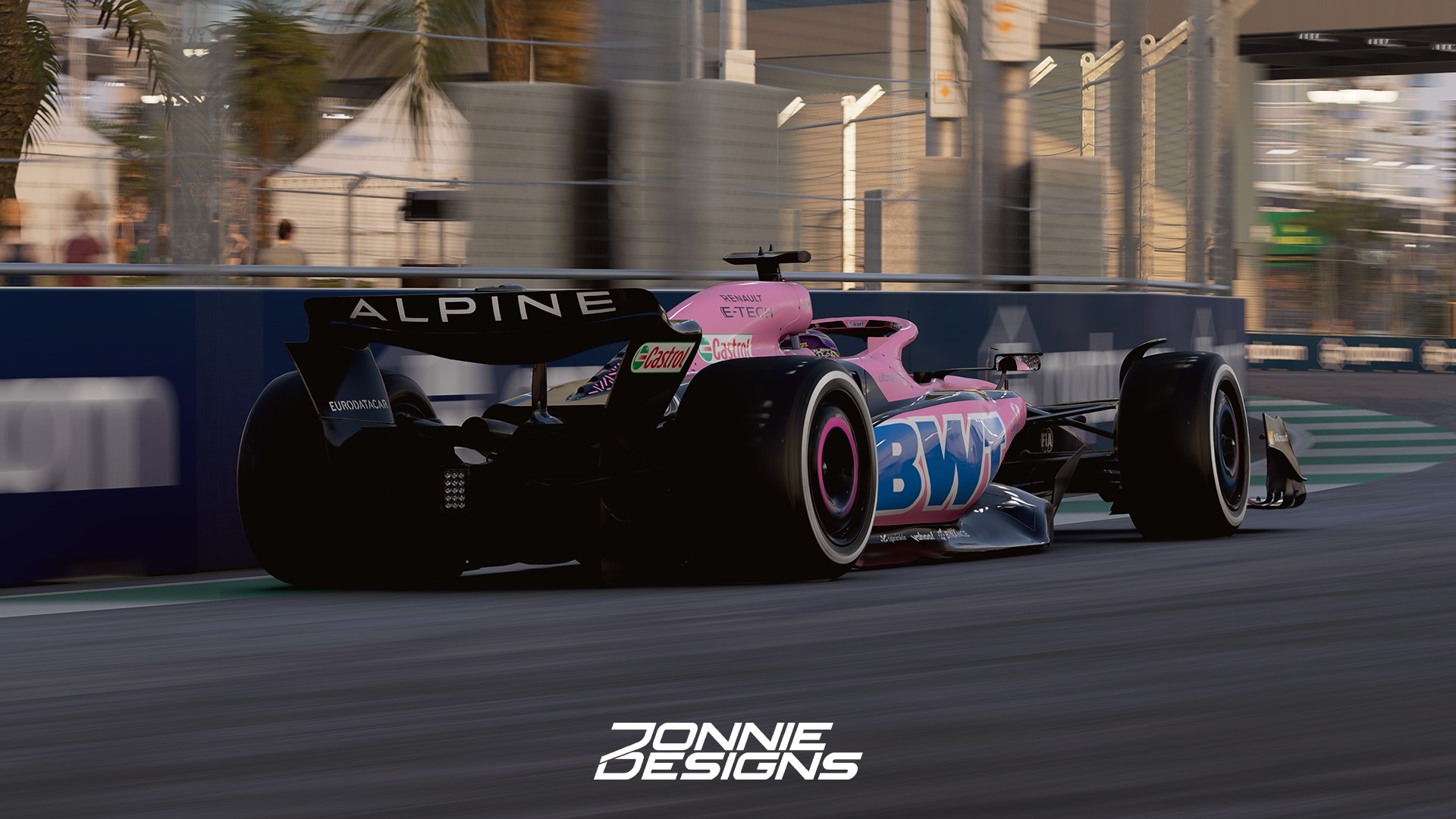 With Alpine giving a sneak peek with their pink camo, I'm assuming BWT is  sticking with them. So here's my rendition of the A524 : r/F1Liveries