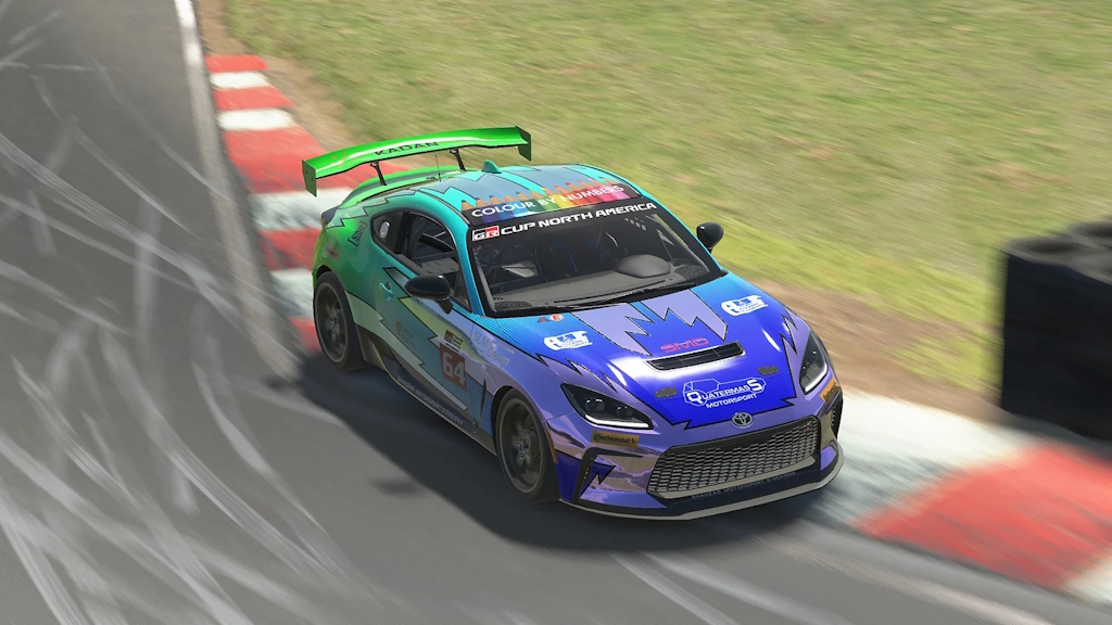 Academia de para-corredores Quatermass Motorsport iRacing Toyota GR86