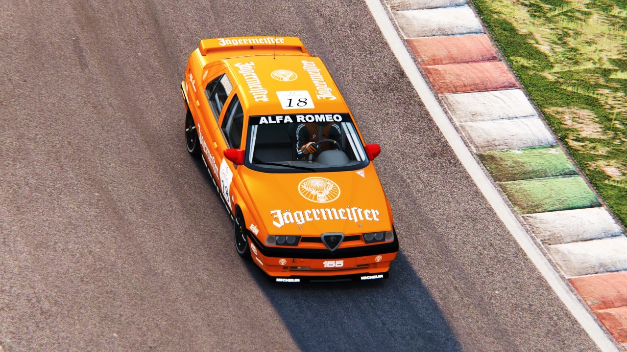 Alfa Romeo 155 TS - Jägermeister Racing