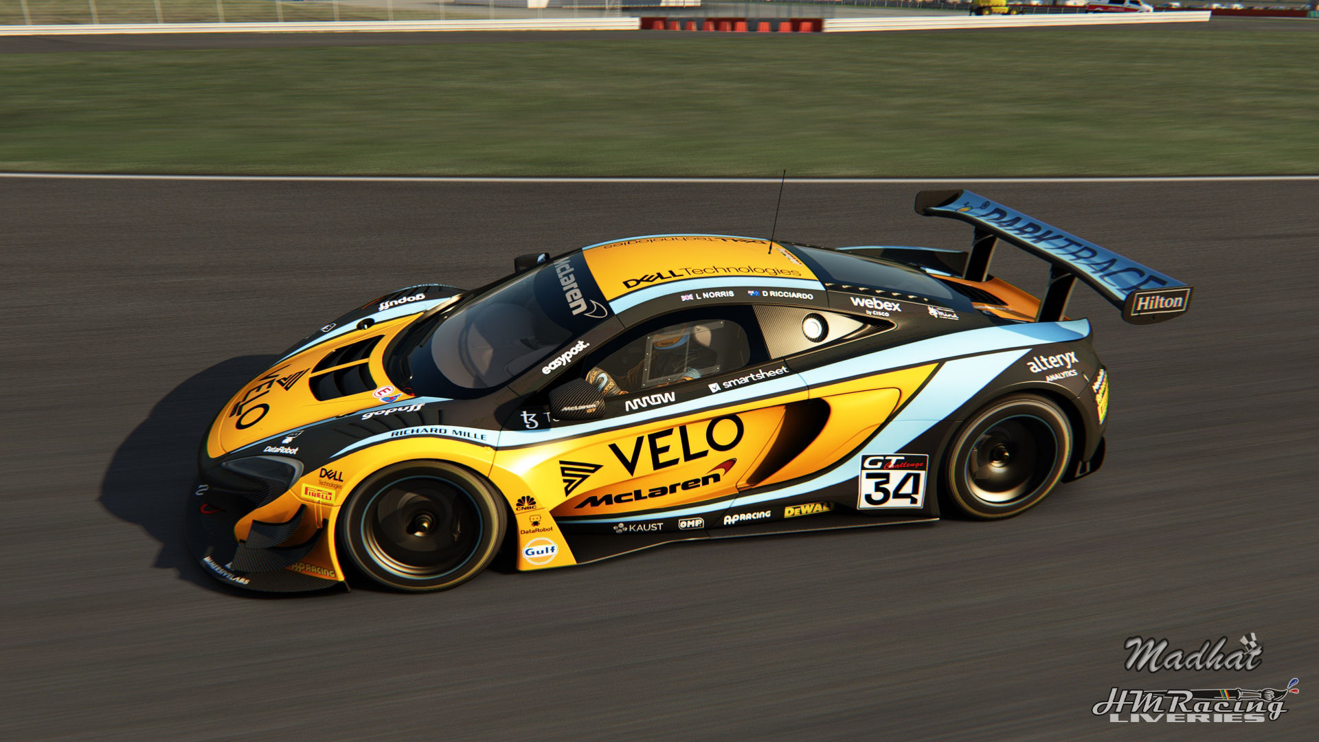 Velo McLaren 650s GT3 Madhat HMRacing Liveries 08.jpg