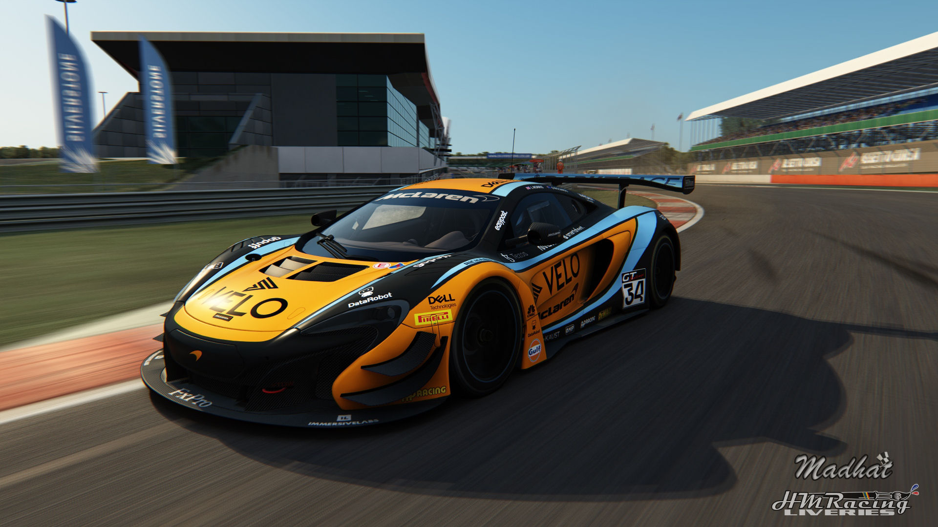 Velo McLaren 650s GT3 Madhat HMRacing Liveries 09.jpg