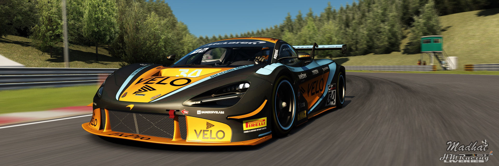 Velo McLaren 720s GT3 Madhat HMRacing Liveries 06.jpg