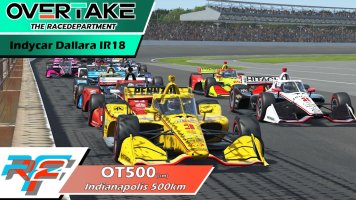 OverTake Goes Brickyard: Join Our OT IndyCar 500 (km) In rF2 For Free