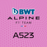 Alpine A523 2023 Pink livery