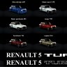 Renault 5 Turbo full set car skins