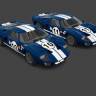 WSC60 Ford GT40 MKI Sebring 12 Hours 1965 skins