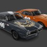 ACL TA Pontiac Firebird 1968 ACRW Racing #9 & #10