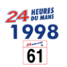 Le Mans 1998 Porsche 911 GT2 (993) number 61 KRAUSS Race Sports International