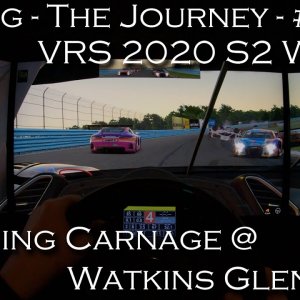 iRacing - The Journey | 20S202 VRS @ Watkins Glen Ferrari GT3 | POV Project Immersion Triple 1440p