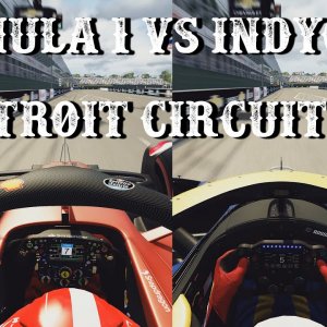 Can Formula 1 Beat Indycar On Homeground ? DETROIT 2022 Circuit