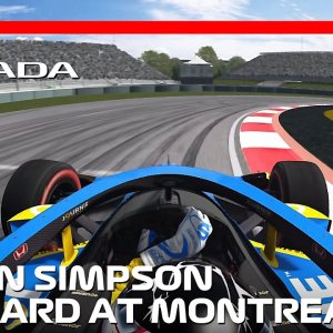 Indycar on an F1 track (Part 9)! | Kyffin Simpson at Montreal | #assettocorsa