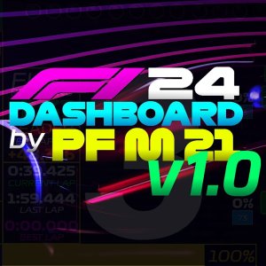 F1 24 SimHub Dashboard by PFM21 - v1.0 [DOWNLOAD IN THE DESCRIPTION]