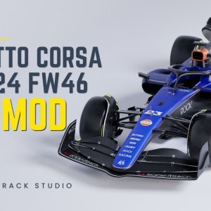 Assetto Corsa Formula RTT 2024 FW46 Mod by Rock The Track Studio