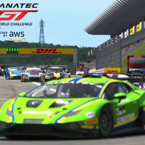 Assetto Corsa 2024 Fanatec GT World Challenge Asia by AWS Test Race Fuji Speedway Japan Gameplay ITA