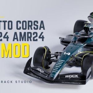 Assetto Corsa F1 2024 AMR24 Mod Released