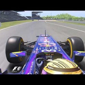 F1 2013 German GP - Sebastian Vettel OnBoard Pole Lap - #assettocorsa